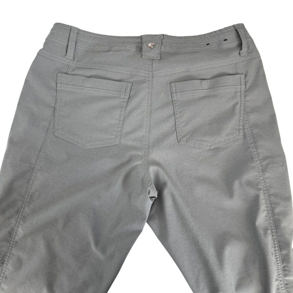 KÜHL Trekr Hiking Pants Womens 8 X-Short Gray Nylon Outdoor Travel Stretch - Picture 9 of 14